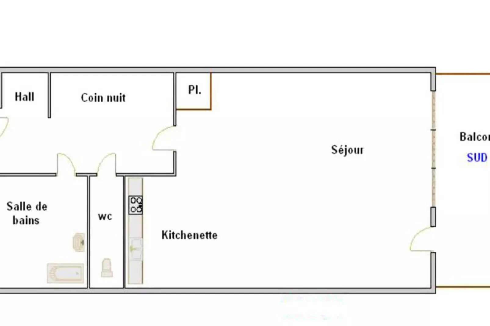 Studio à La Clusaz-Parkfaciliteiten