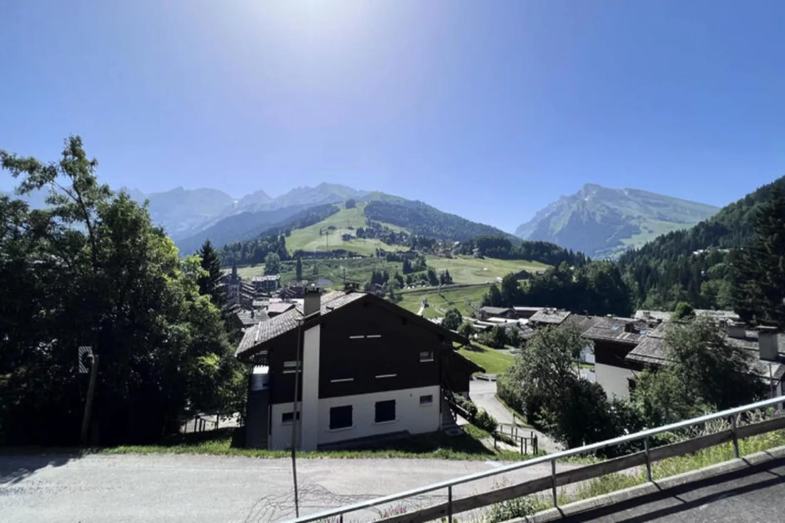 Appartements à La Clusaz-Uitzicht zomer