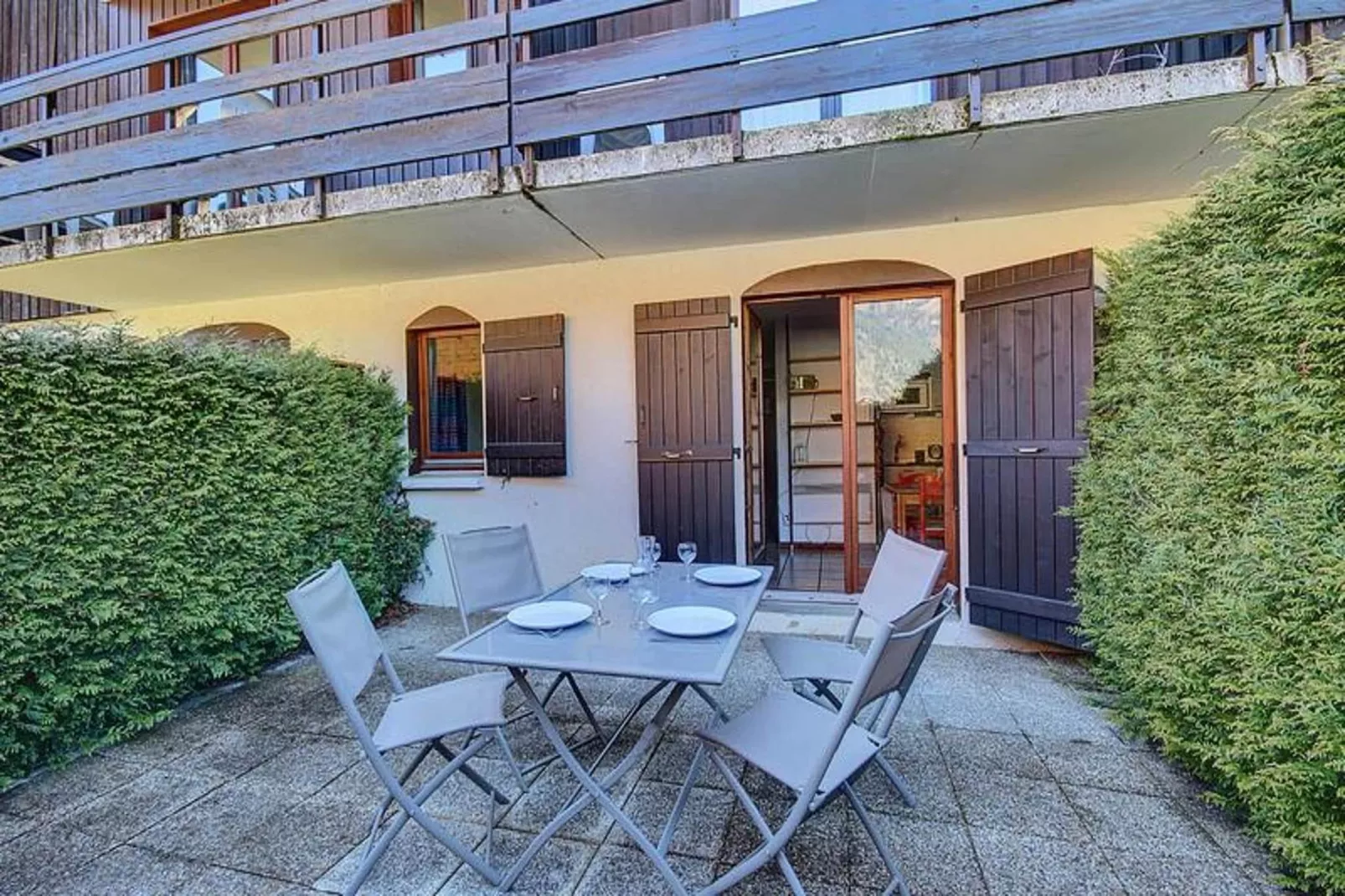 Appartements à Montriond-Tuinen zomer