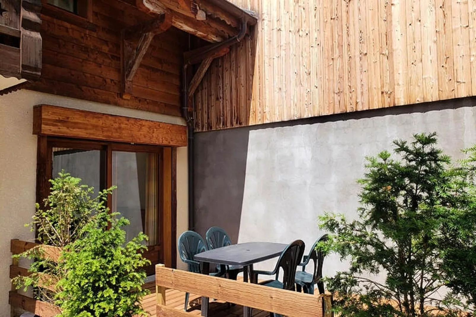 Appartements à Morzine-Terrasbalkon