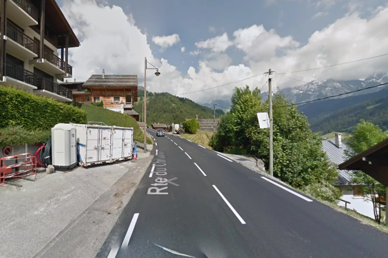 Résidence Choucas-Gebieden zomer 1km