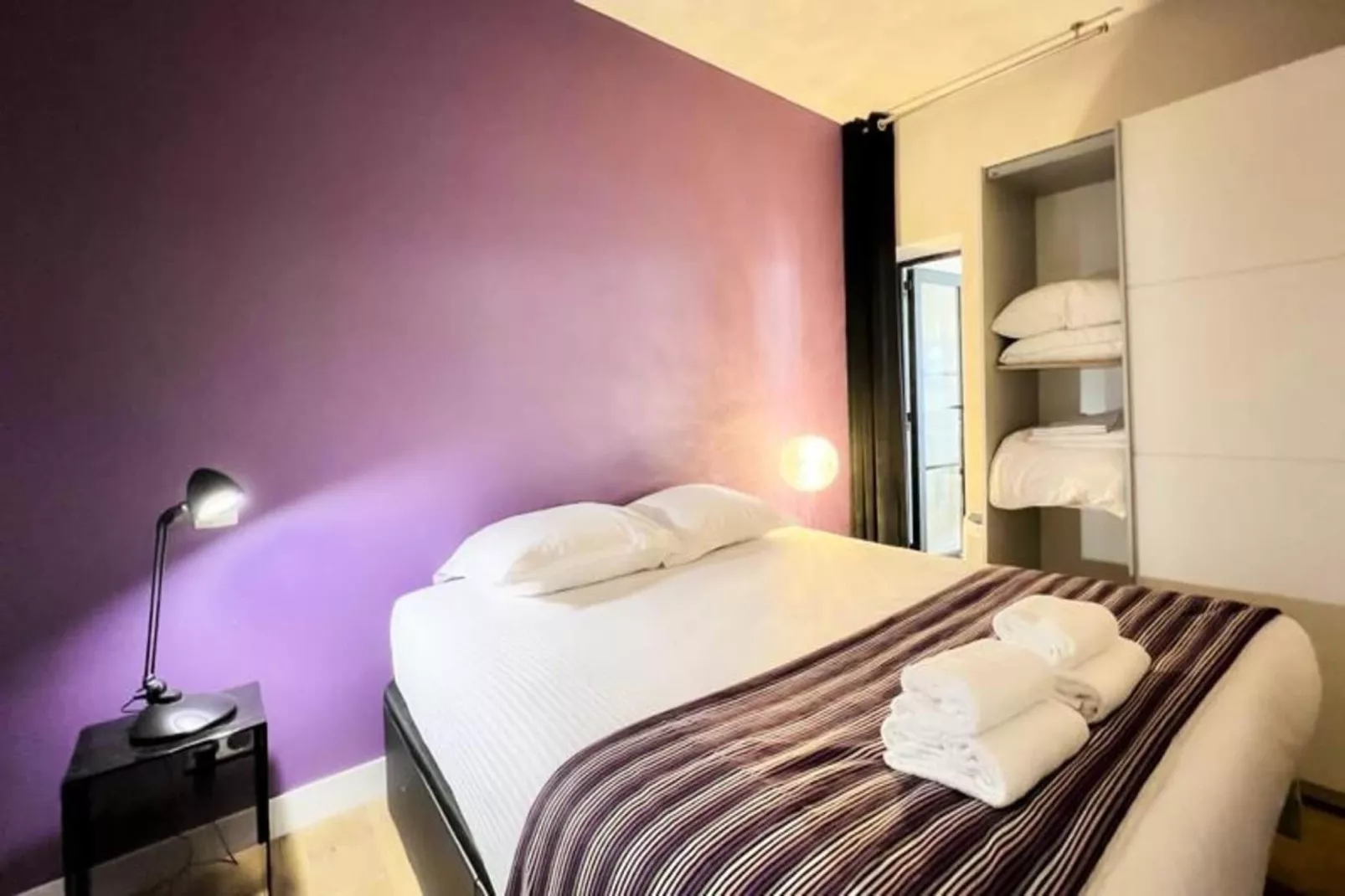 Magnifique Appartement 2 Chambres Avec Vue Sur La Garonne-Slaapkamer