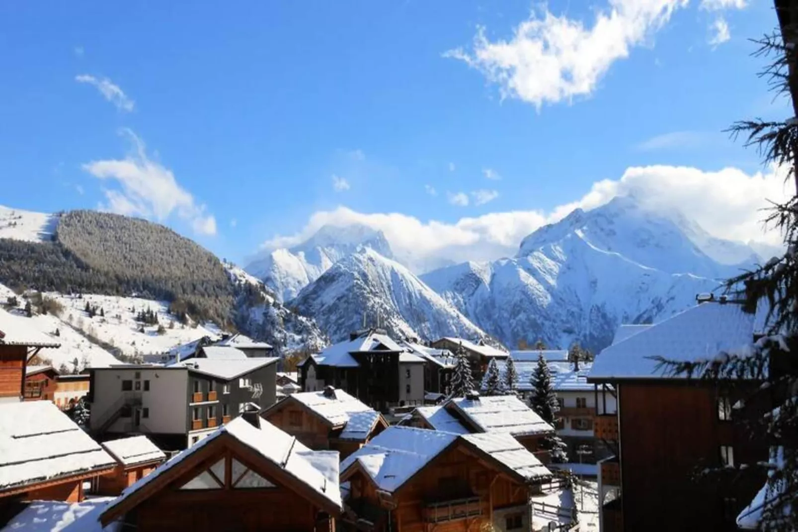 Résidence Rochail-Uitzicht winter