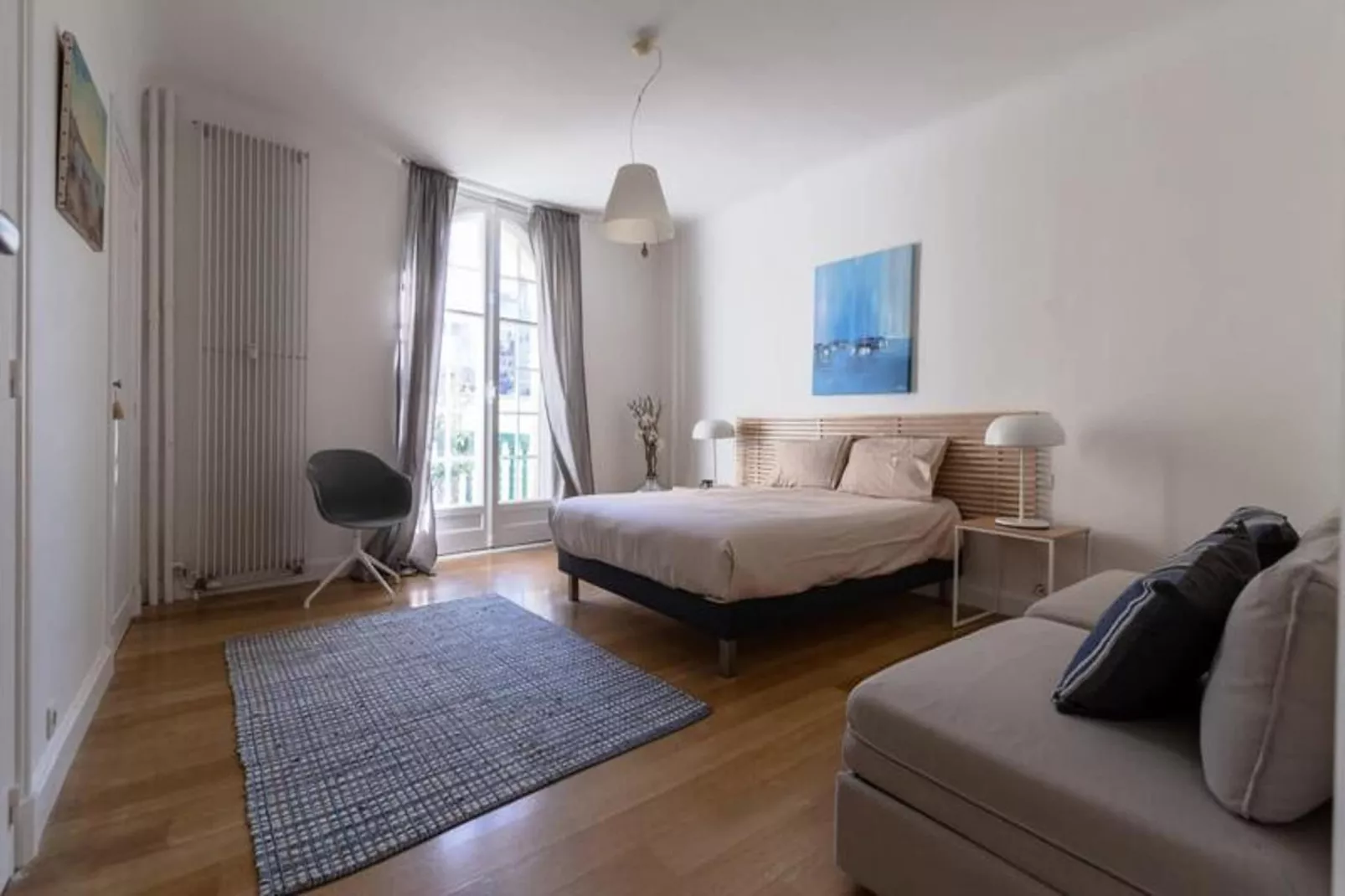 Appartement  Spacieux En Plein Centre-ville-Slaapkamer