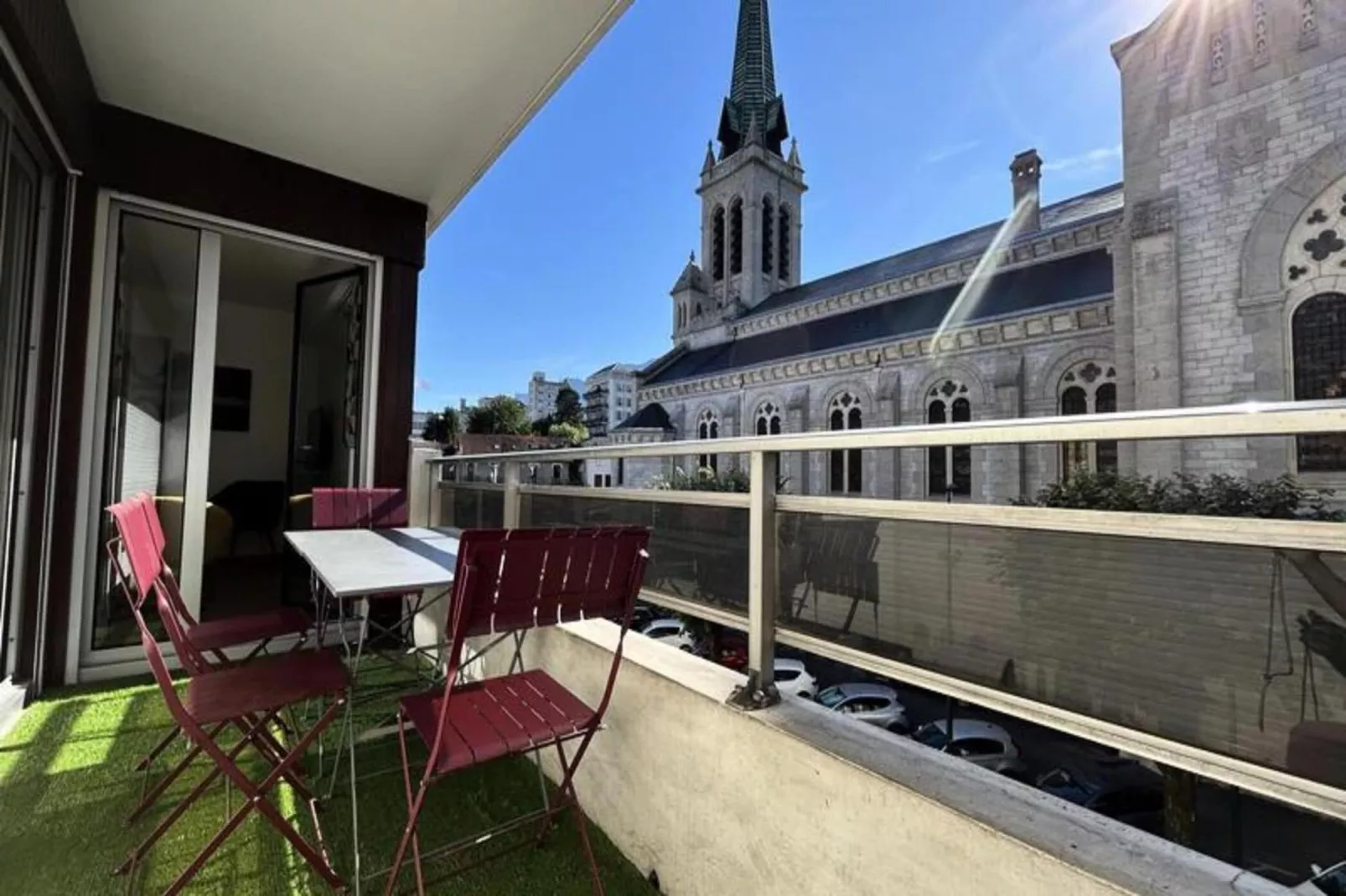 Résidence Le Chateau Durieux 1-Terrasbalkon