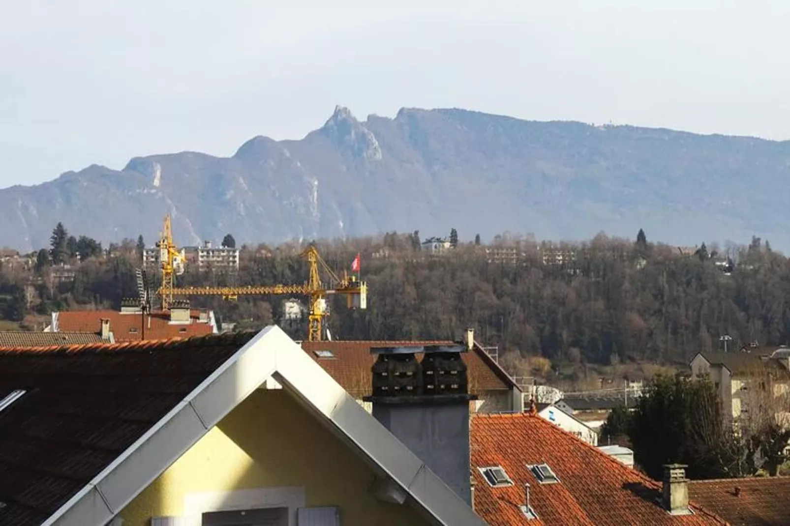 Résidence La Cerisaie-Uitzicht zomer