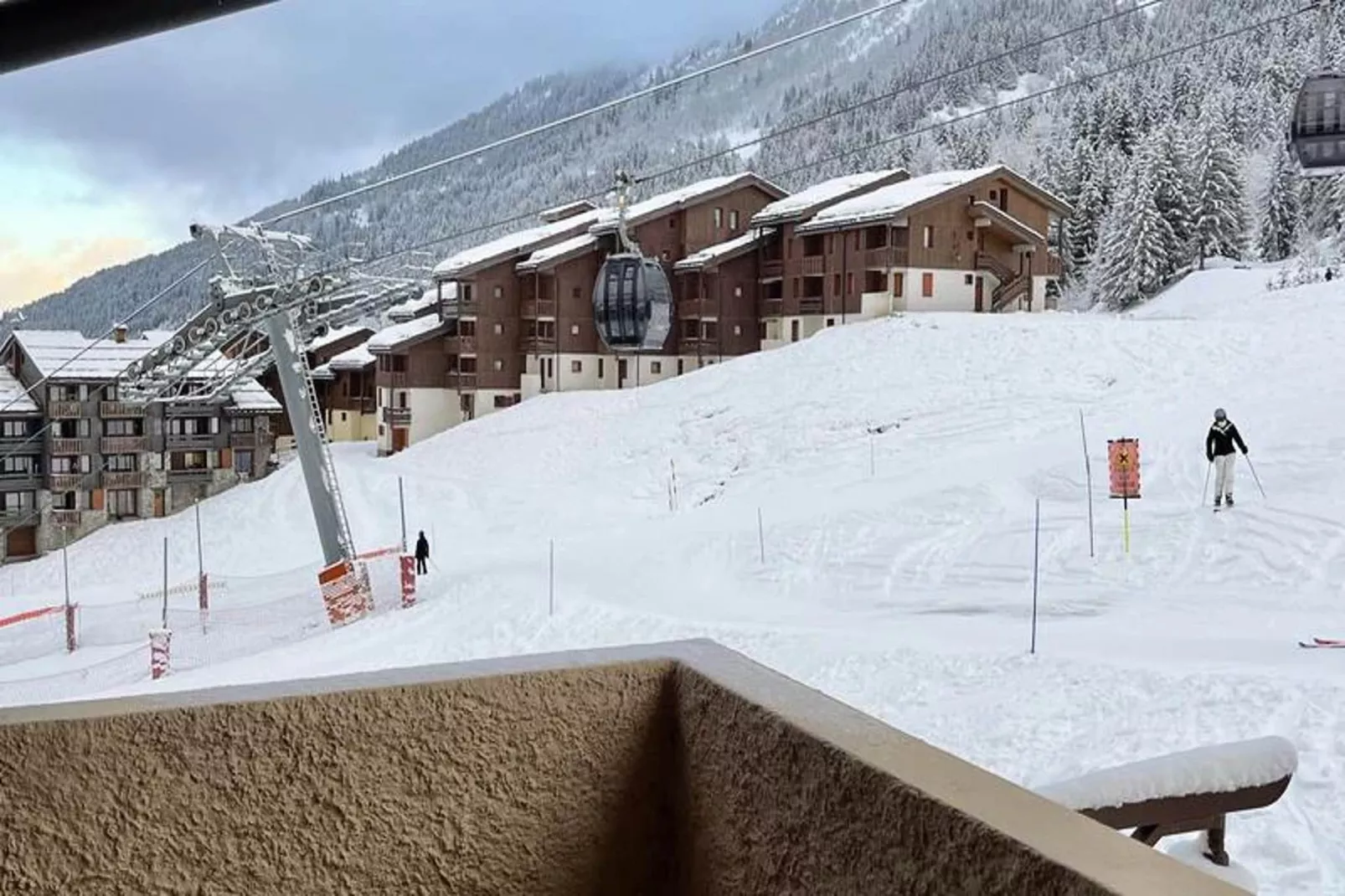 Résidence Lauzes-Uitzicht winter