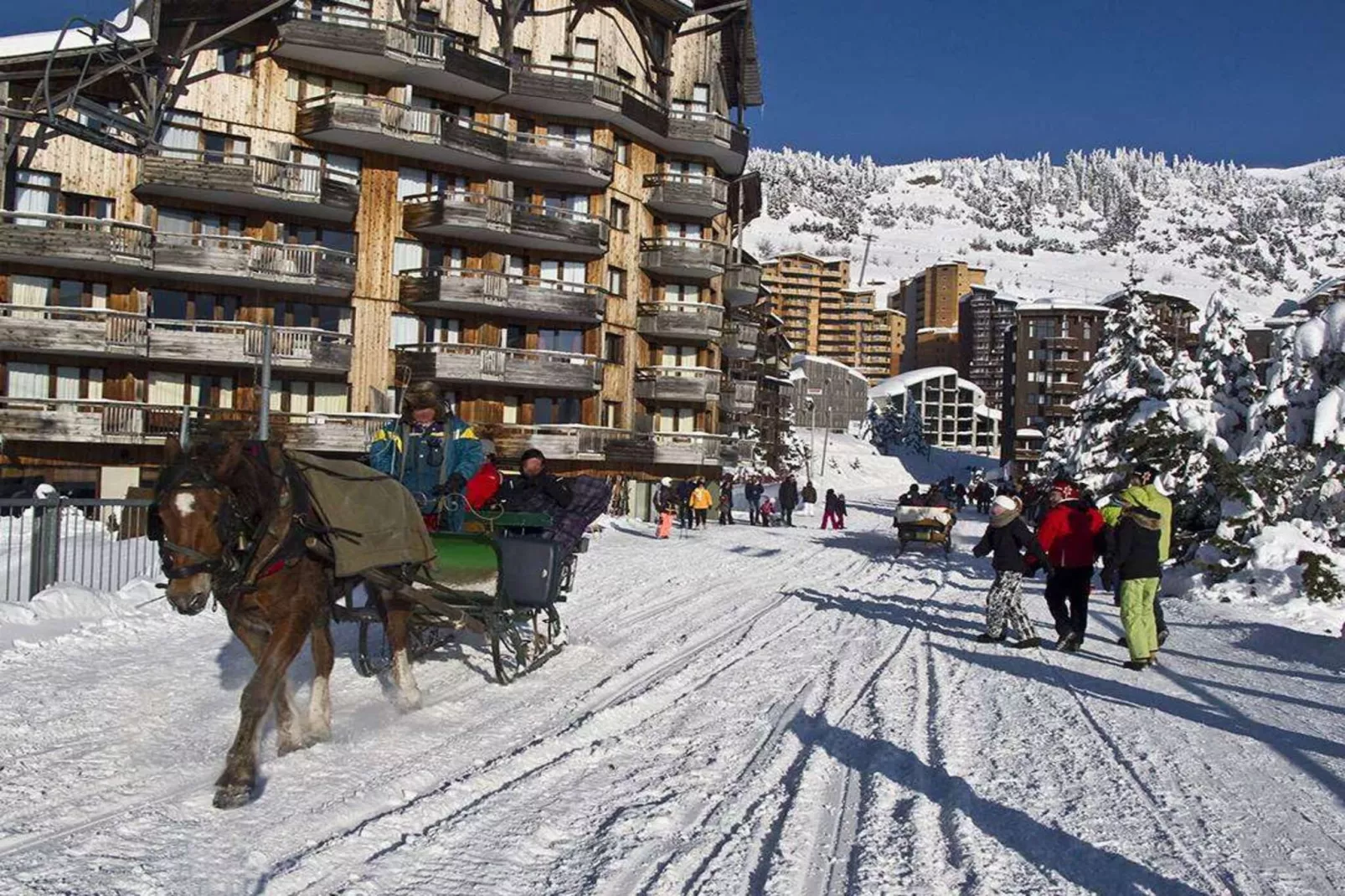 Résidence Les Fontaines Blanches - maeva Home-Gebied winter 1km