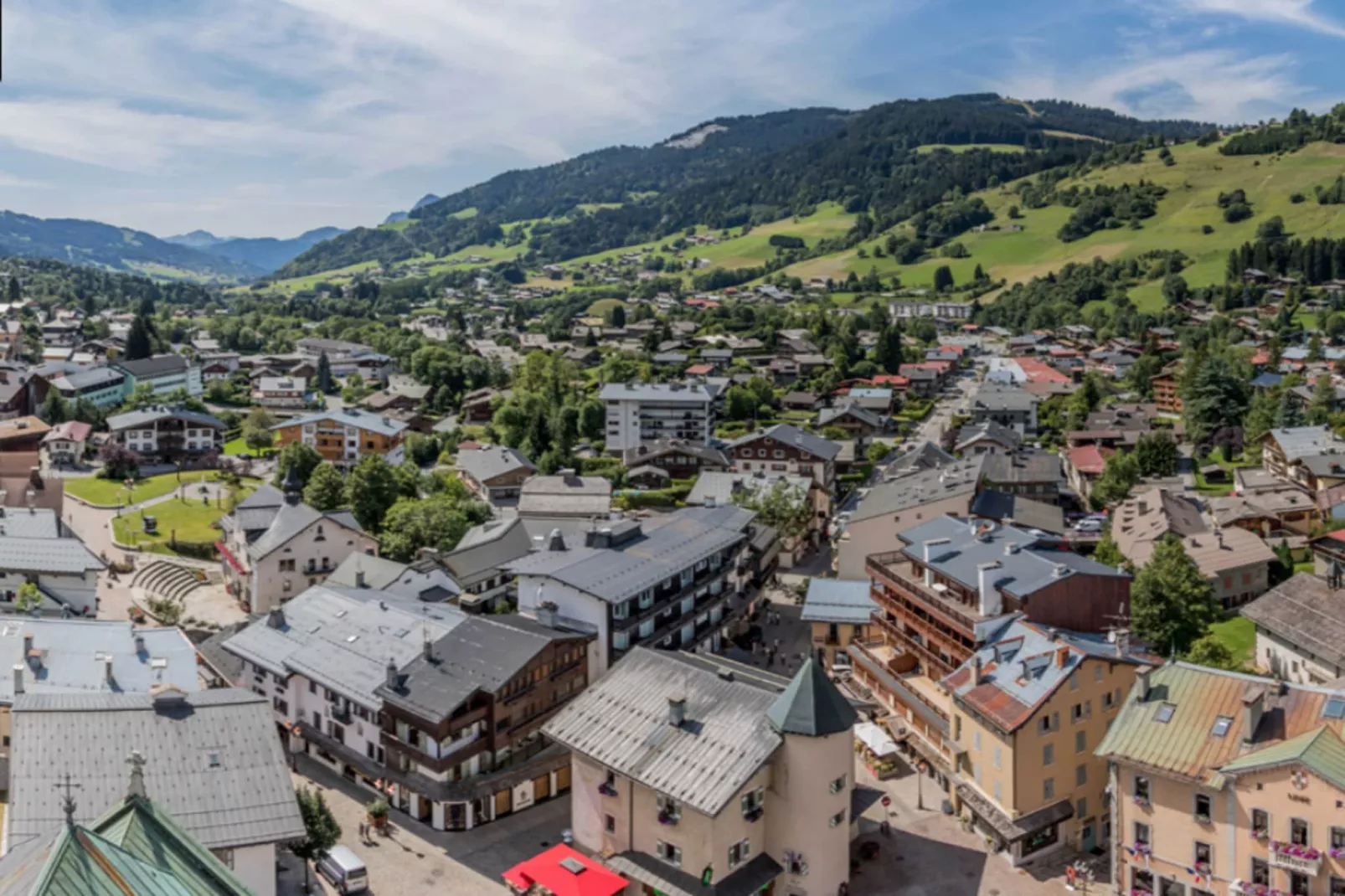 Résidence Callista-Gebieden zomer 5km