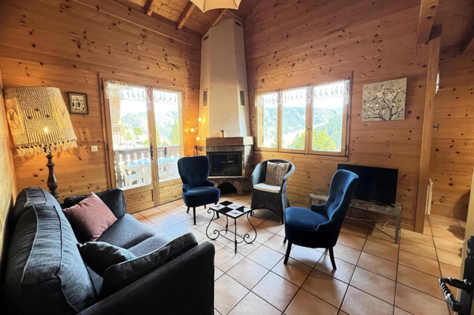 Chalets à La Clusaz-Buitenkant zomer