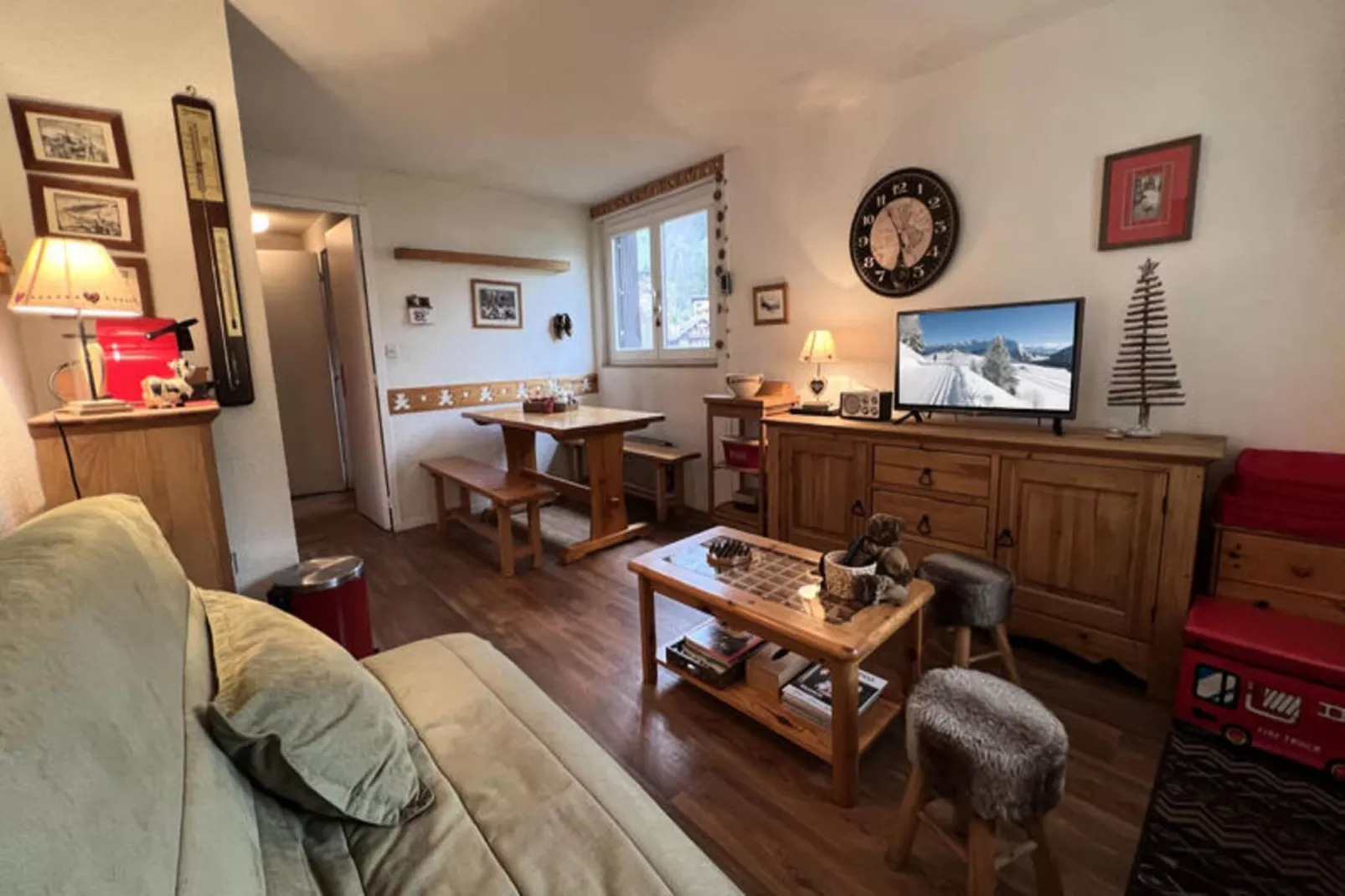 Appartements à La Clusaz-Buitenkant zomer