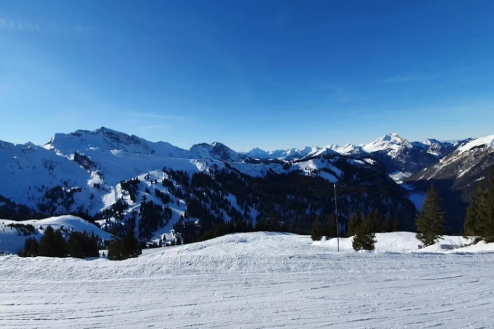 Résidence Les Perthuis-Gebied winter 5km