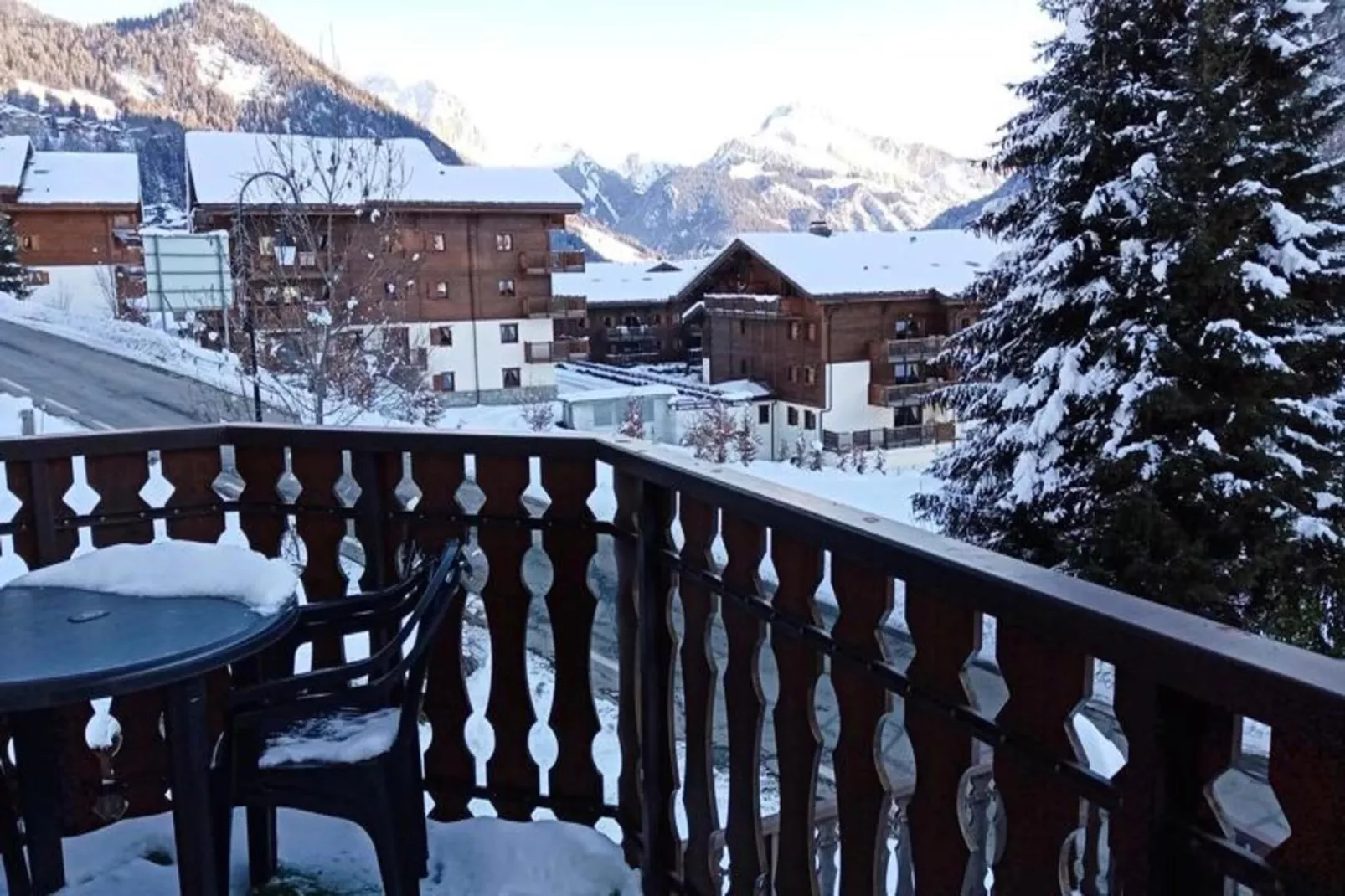 Résidence Les Jonquilles-Uitzicht winter