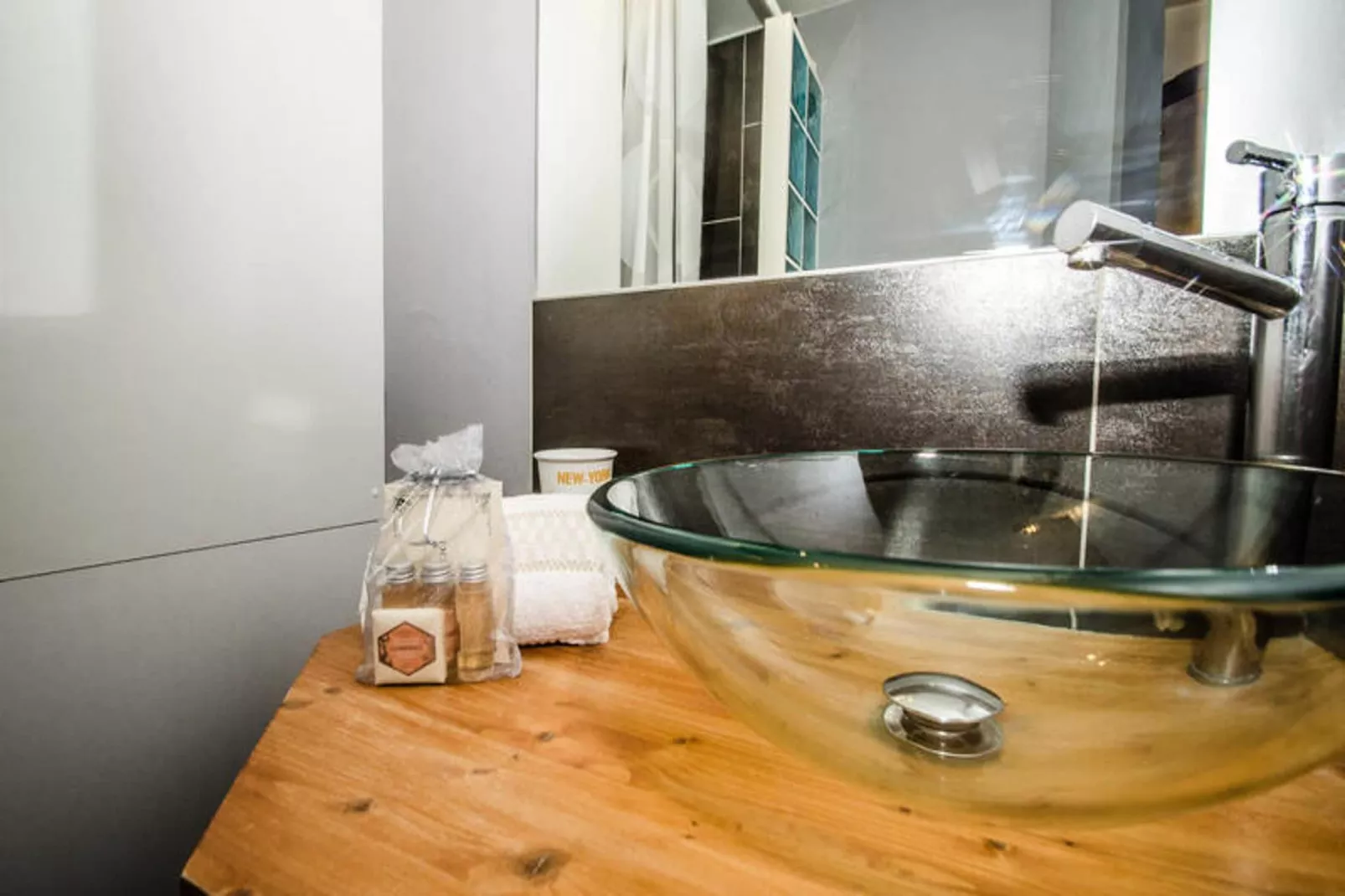 Résidence Pavilon-Badkamer