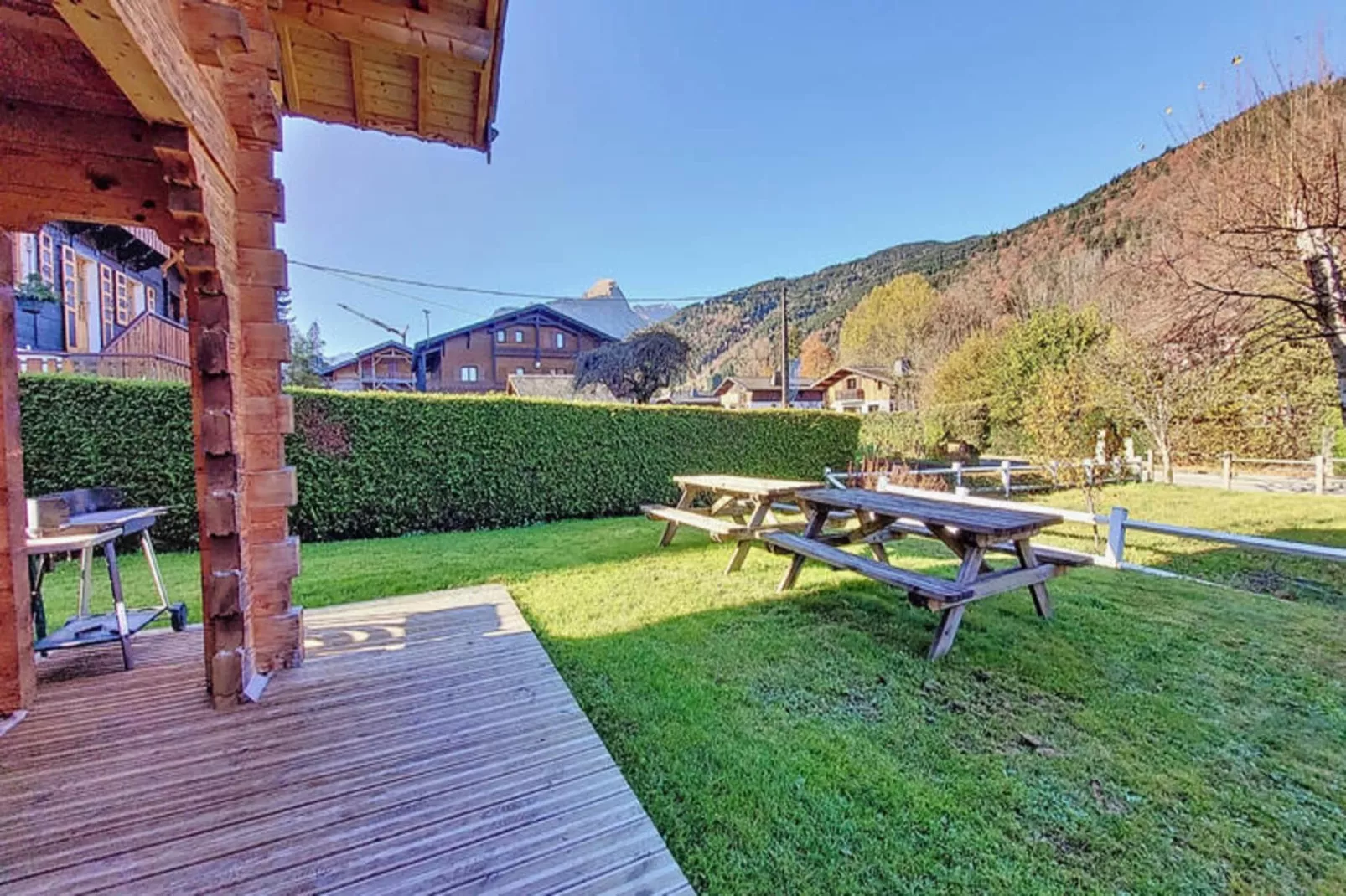 Chalets à Morzine-Terrasbalkon
