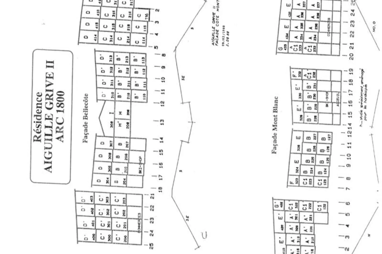 Résidence Aiguille Grive Bat Ii - Buitenkant zomer