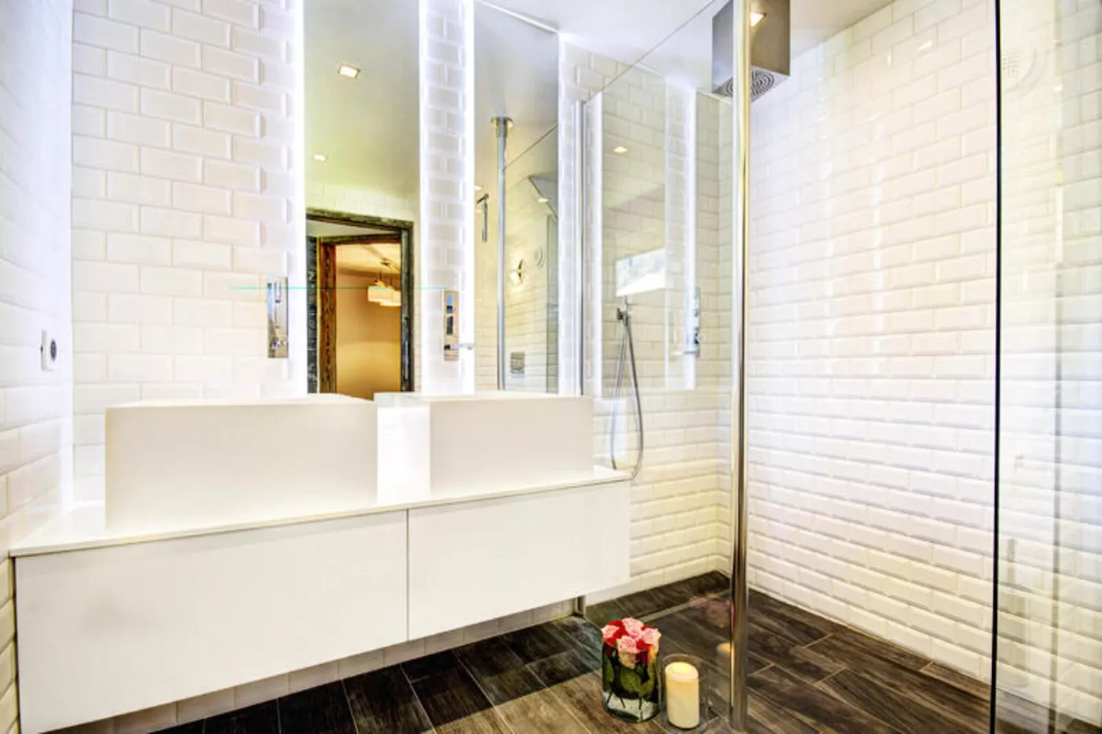 Résidence Lolana-Badkamer