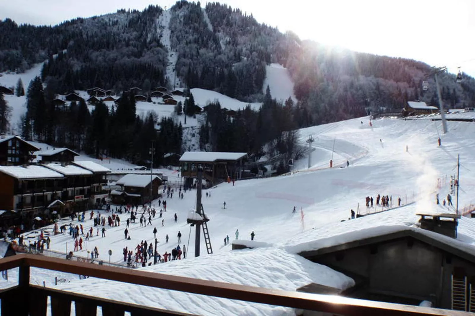 Résidence Moraine-Uitzicht winter