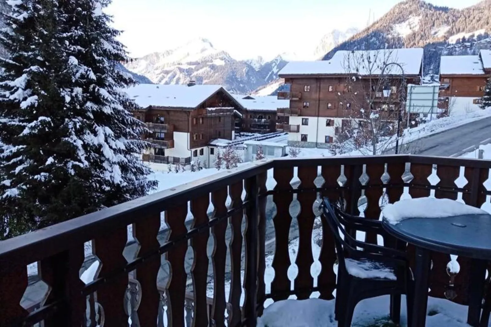 Résidence Les Jonquilles-Uitzicht winter