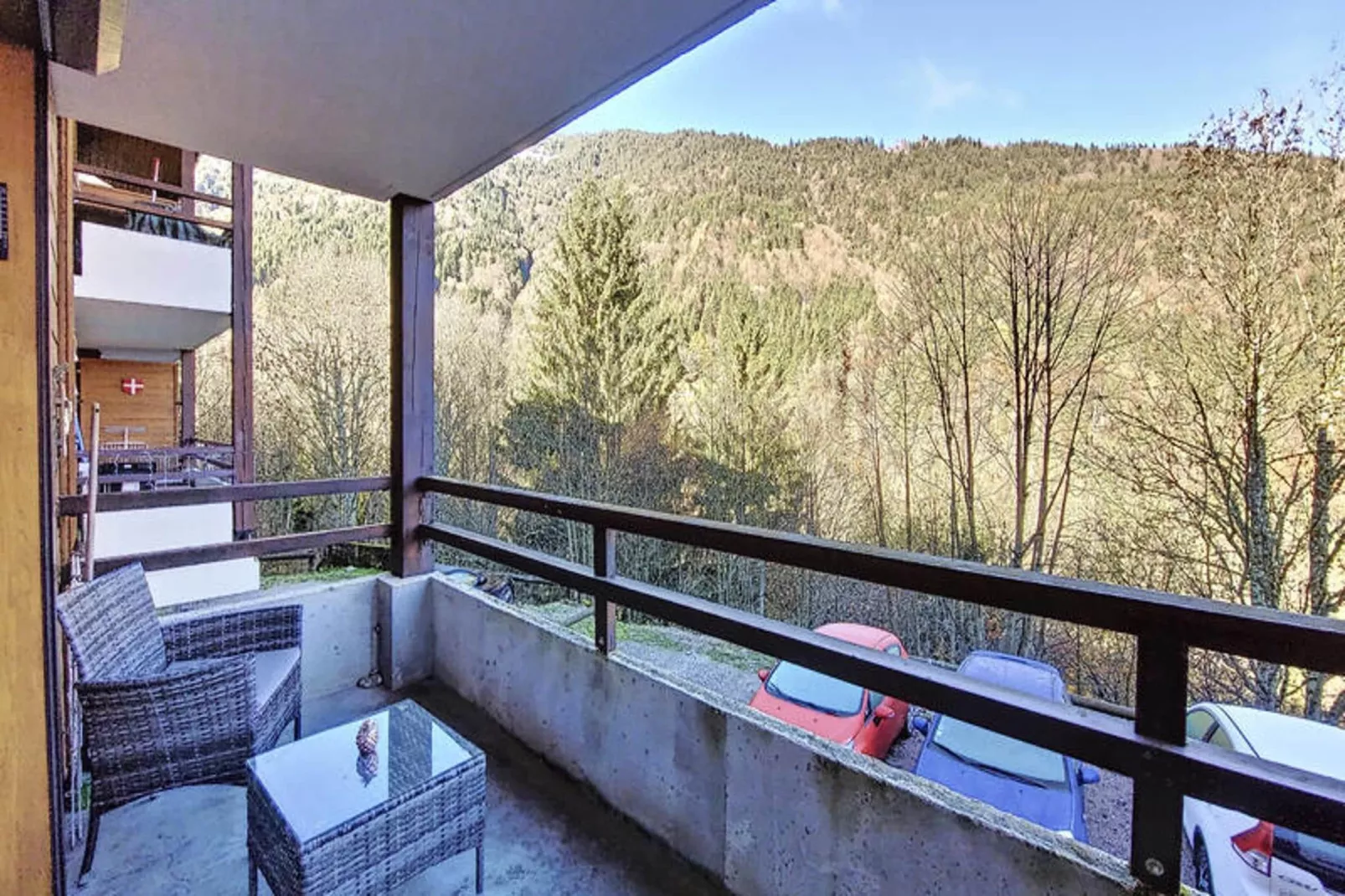 Appartements à Saint Jean d'Aulps-Terrasbalkon