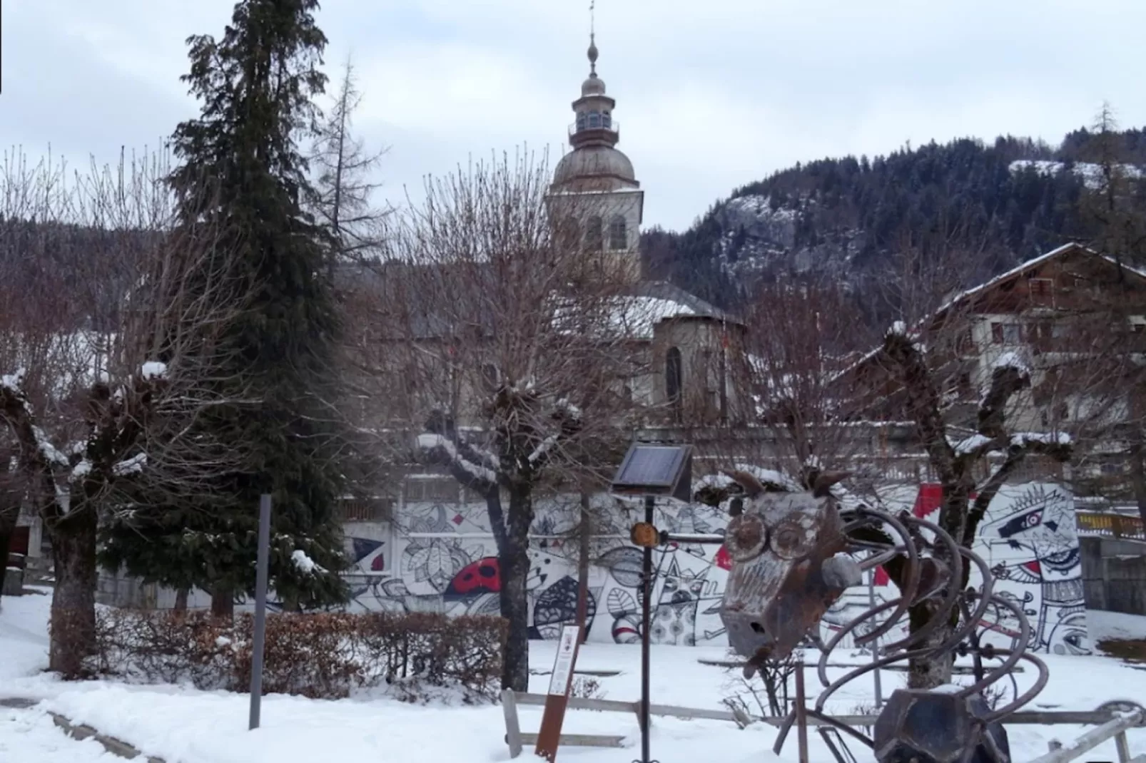 Résidence Charvet-Gebied winter 5km