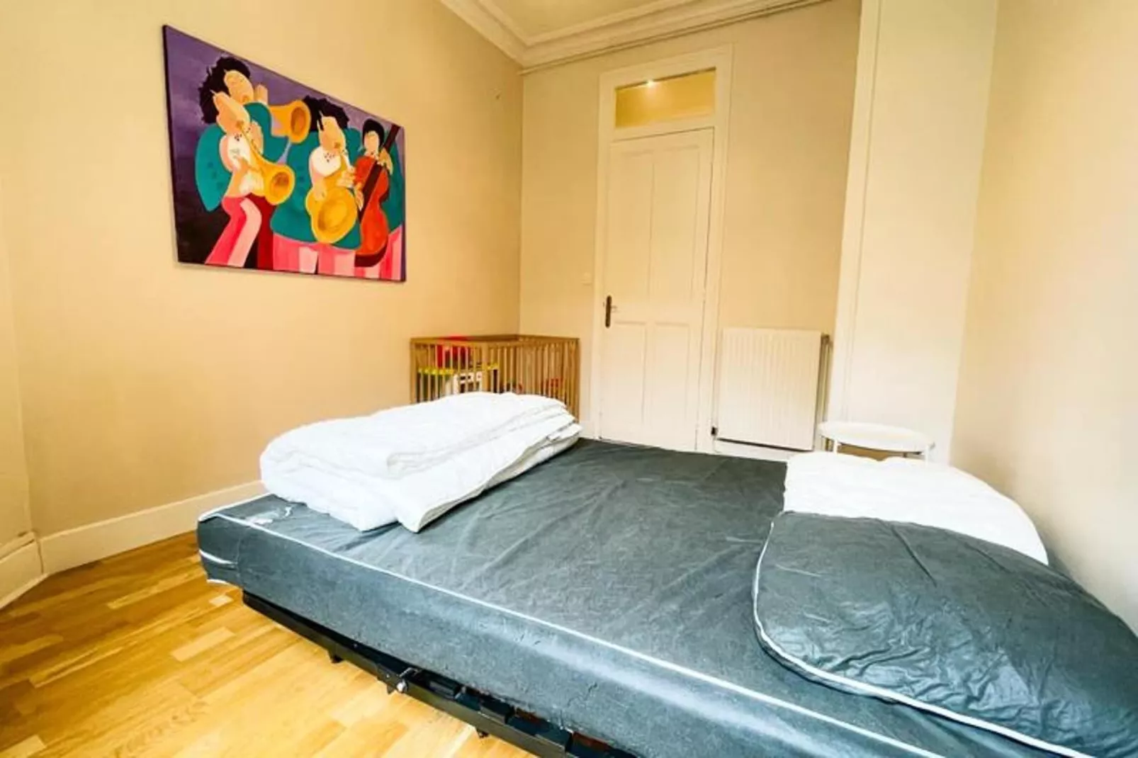 | Le Spacieux De La Gare ♟| Grand T4 Tout &eacute;quip&eacute; |gare De Grenoble-Slaapkamer