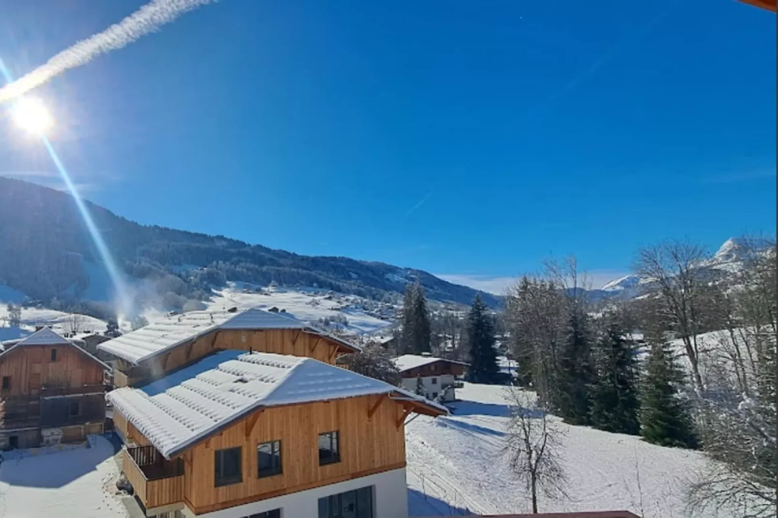 Résidence Callista-Gebied winter 5km