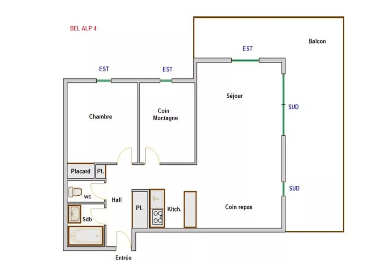 Résidence Bel Alp-Exterieur winter