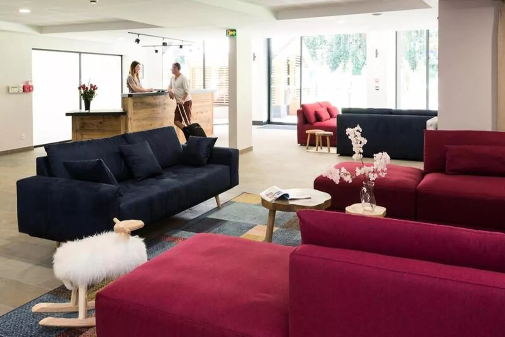 Résidence Prestige Odalys Isatis****-Woonkamer