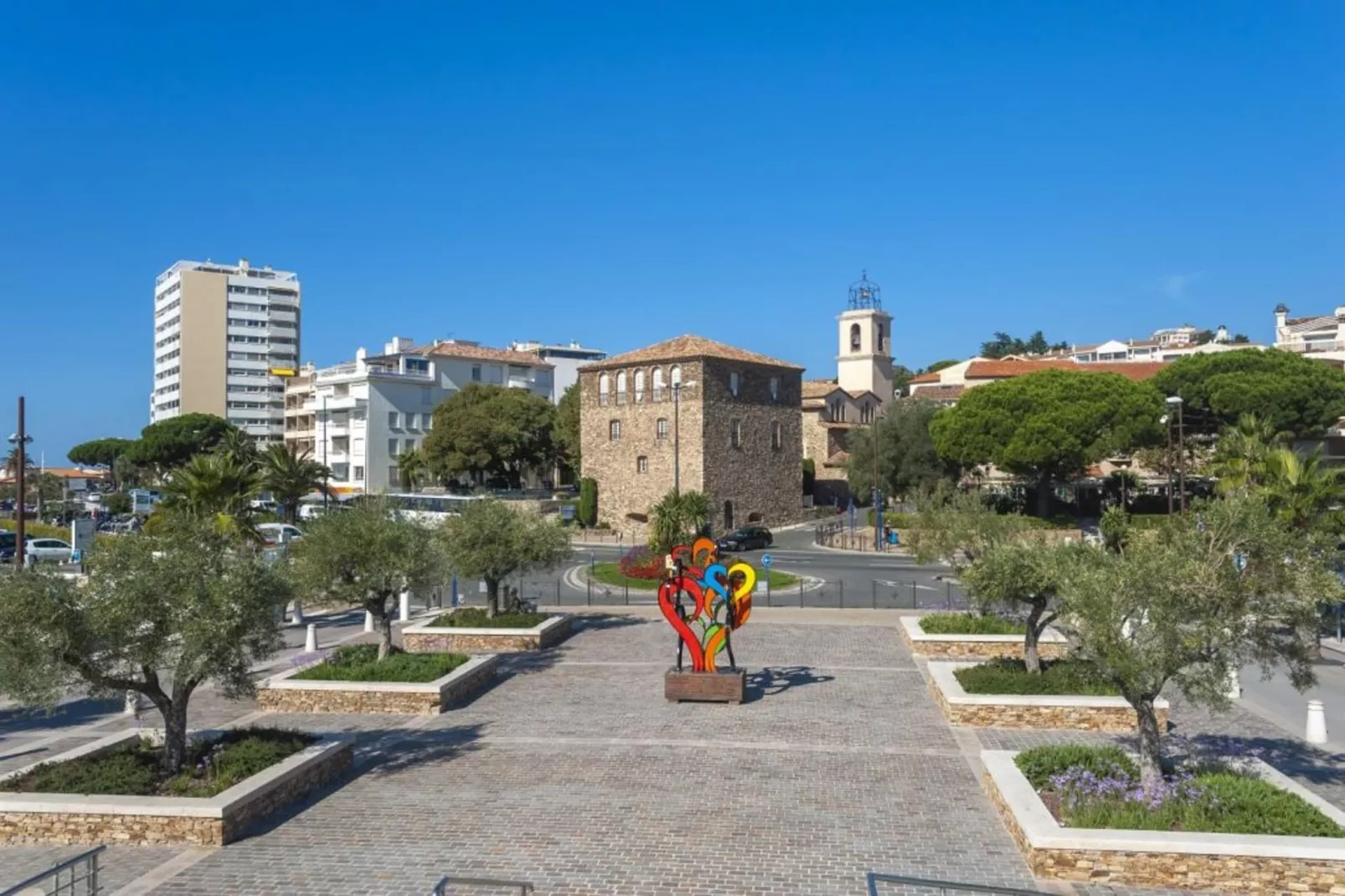 Résidence El Cantarello-Gebieden zomer 1km