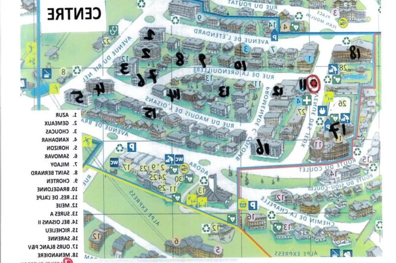 Résidence Res.de L'alpe - Faciliteiten