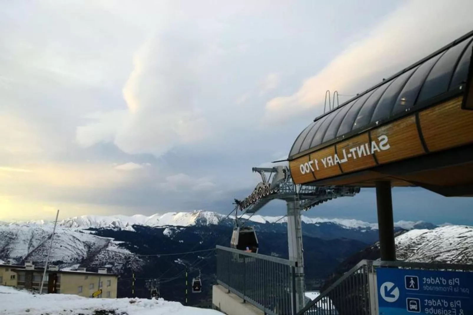 Résidence Aurette: Pic Long-Gebied winter 5km