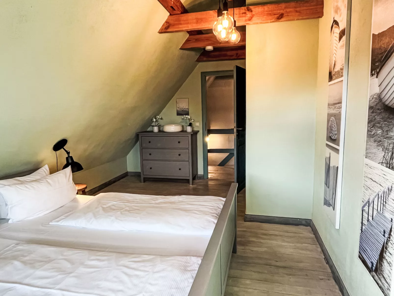 Reetgedecktes Ferienhaus Seelchen-Binnen