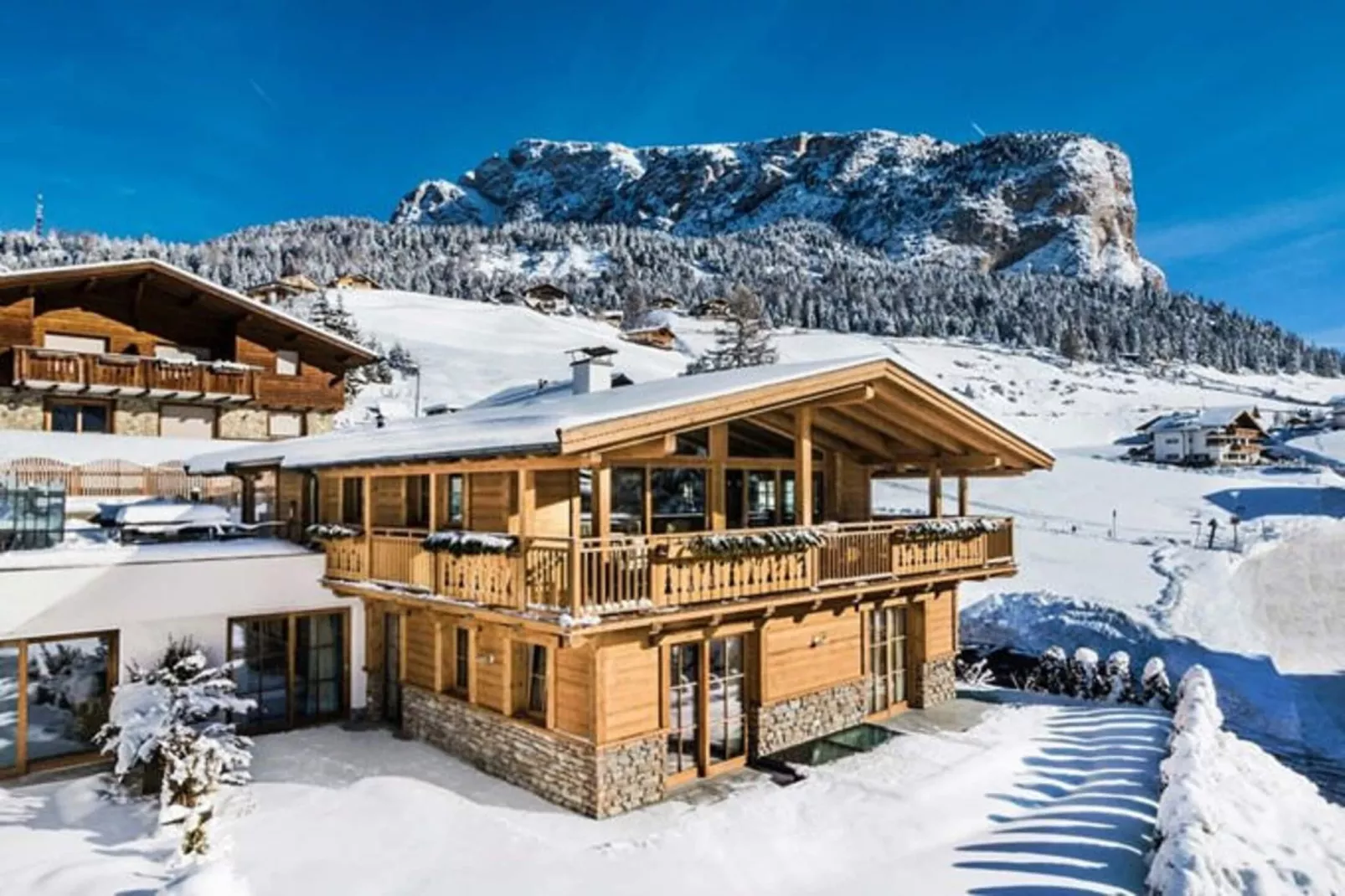 Chalet Avoreaz-Gebied winter 1km
