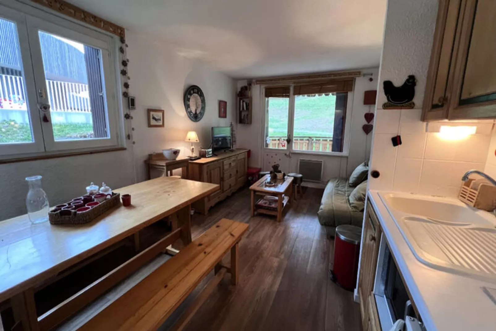 Appartements à La Clusaz-Buitenkant zomer