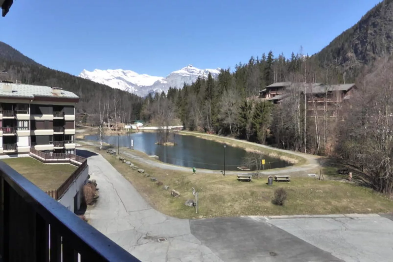 Résidence Le Prarion 2 C-Buitenkant zomer