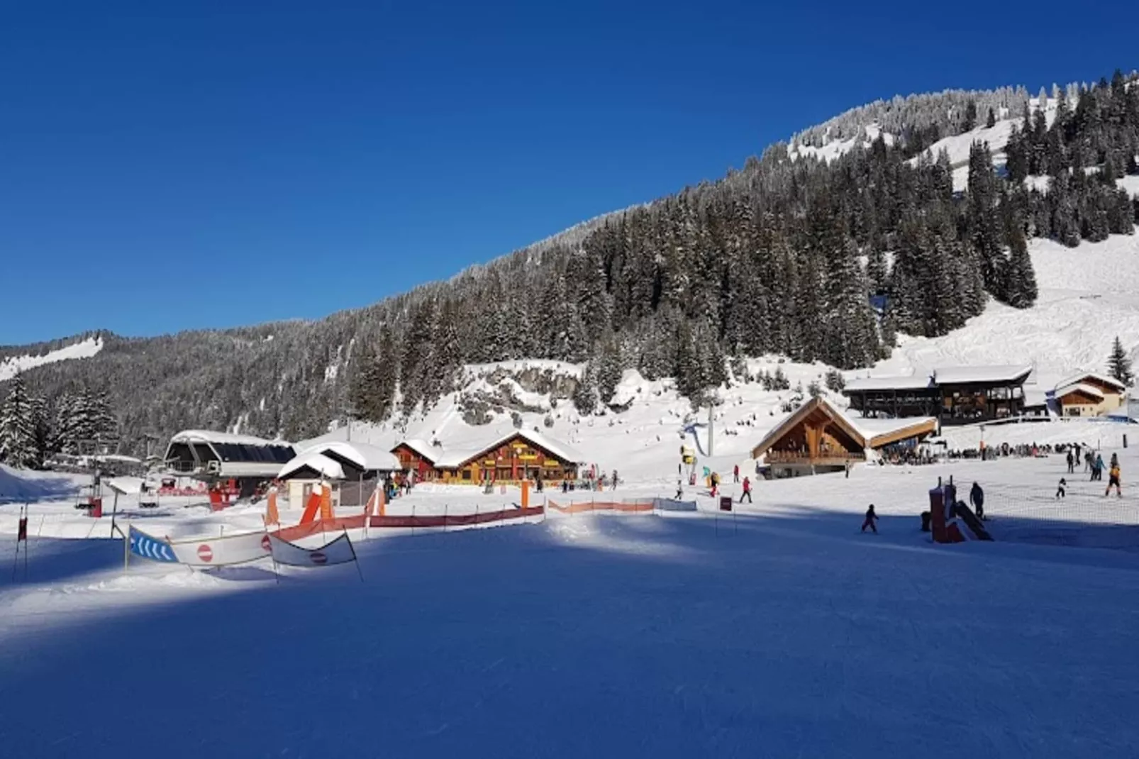 Résidence L'o Rouge-Gebied winter 5km