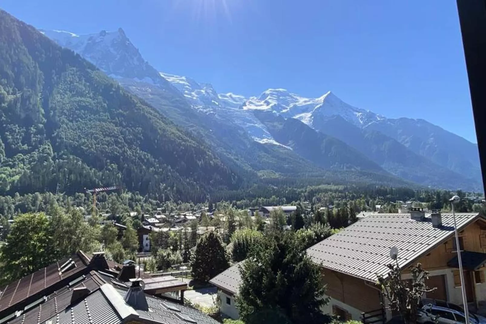 Résidence Les Deux Chamois-Uitzicht zomer