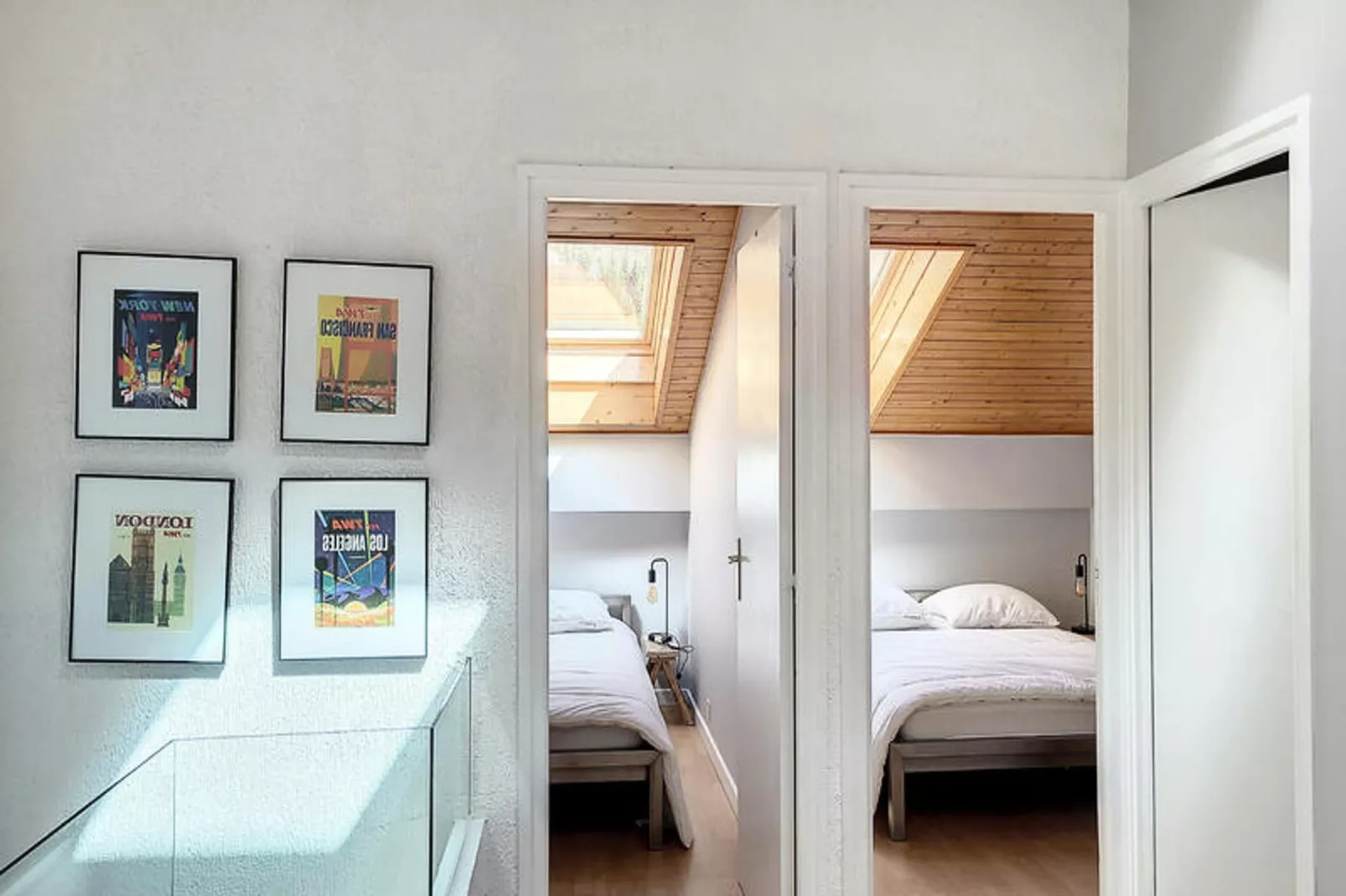 Appartements à Saint Jean d'Aulps-Slaapkamer