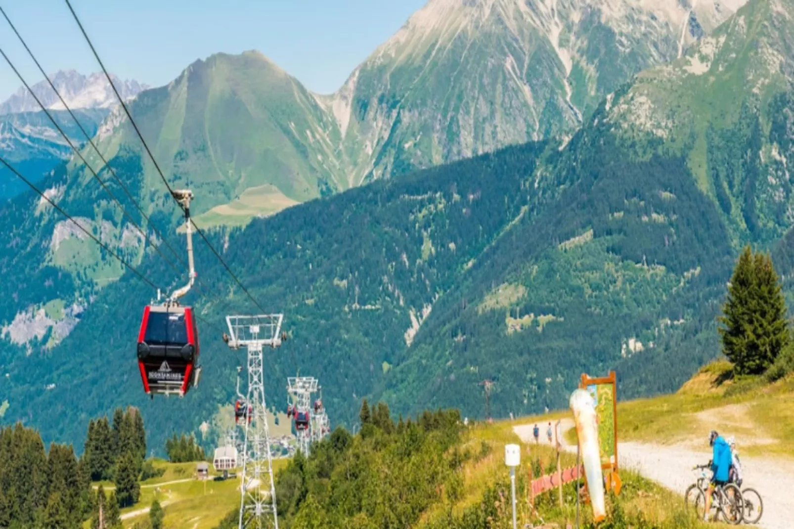 Résidence Gelinotte-Gebied winter 1km