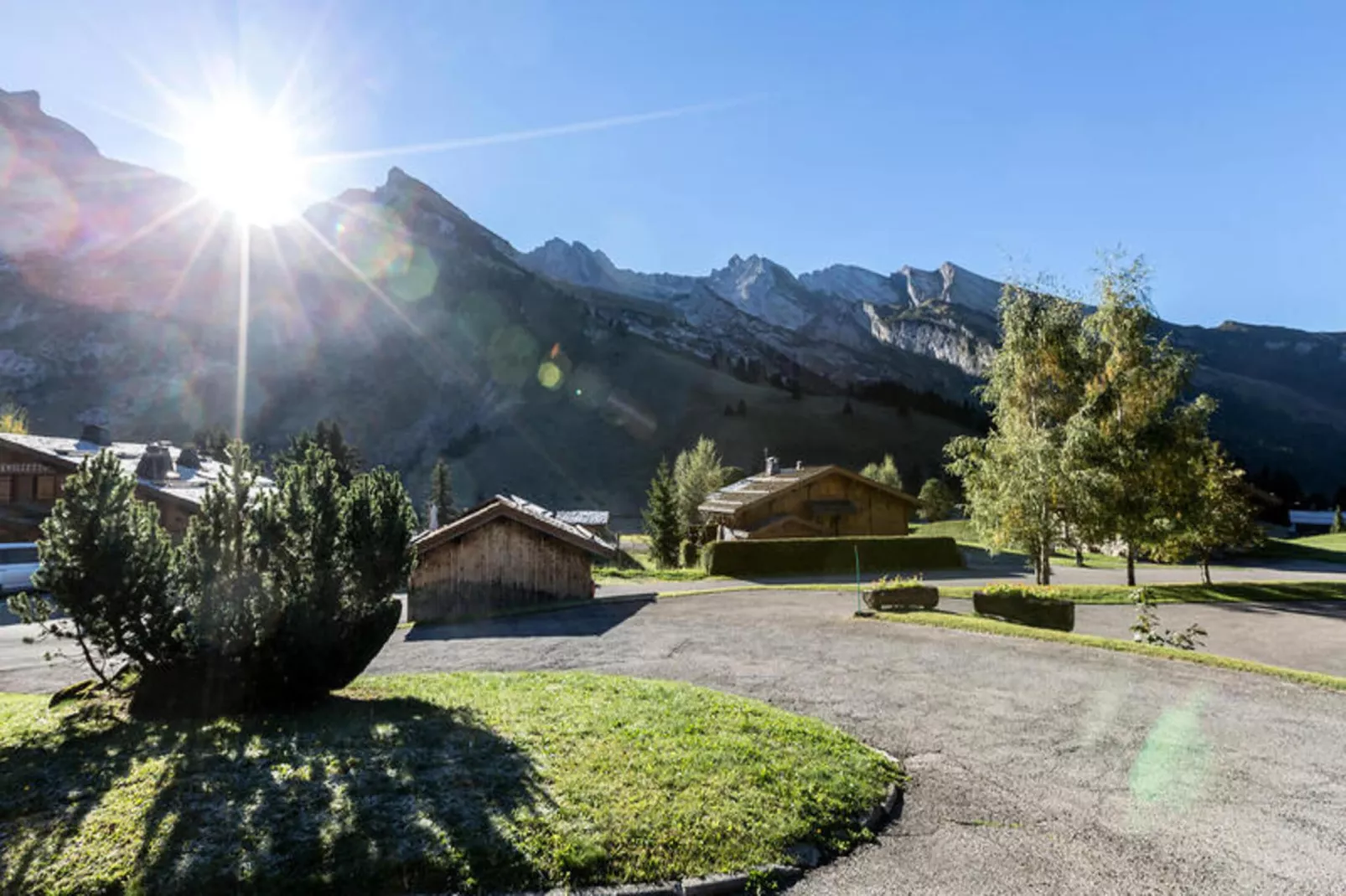 Chalet Gord-Tuinen zomer