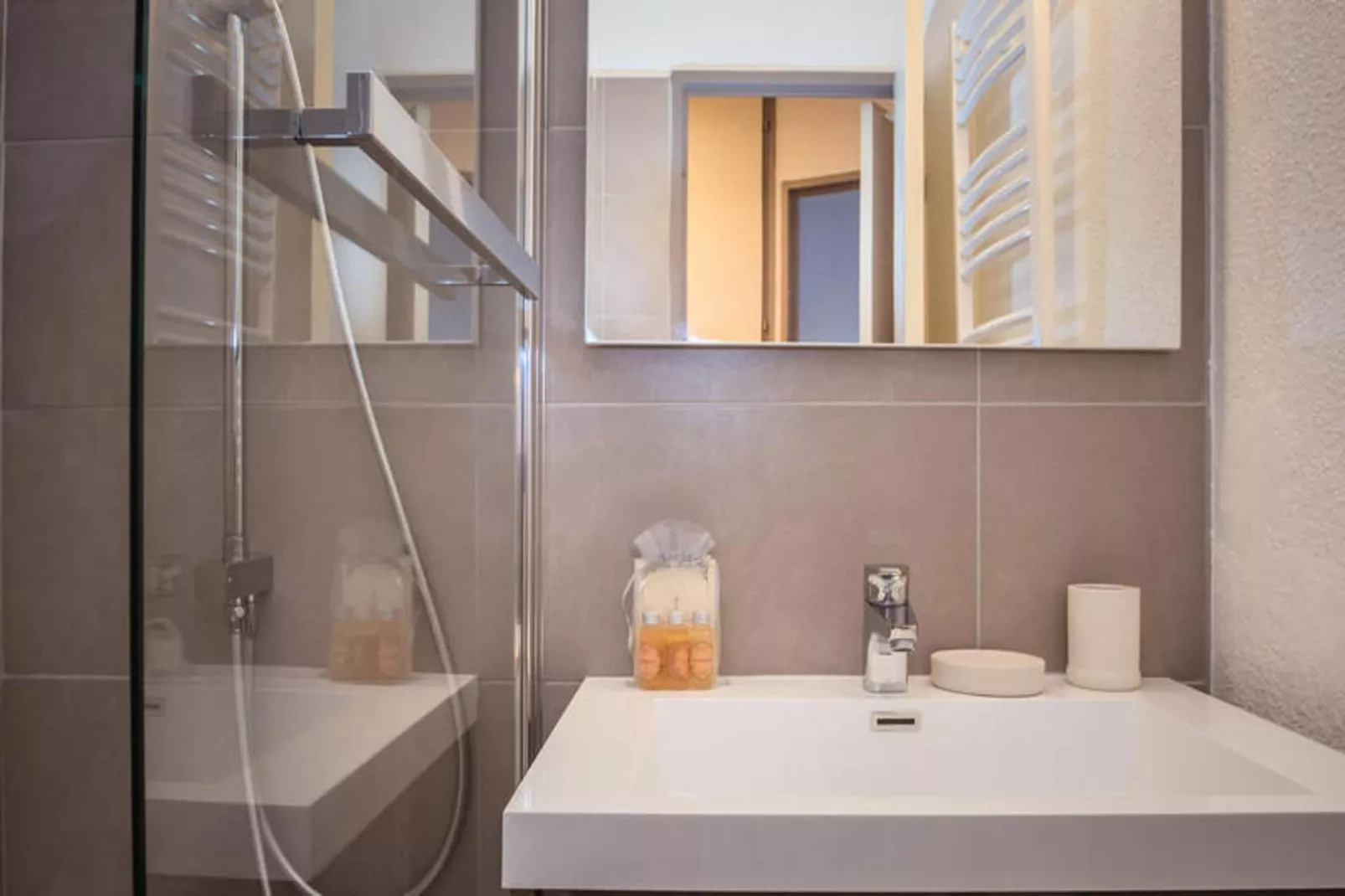 Résidence Chamois Blanc-Badkamer