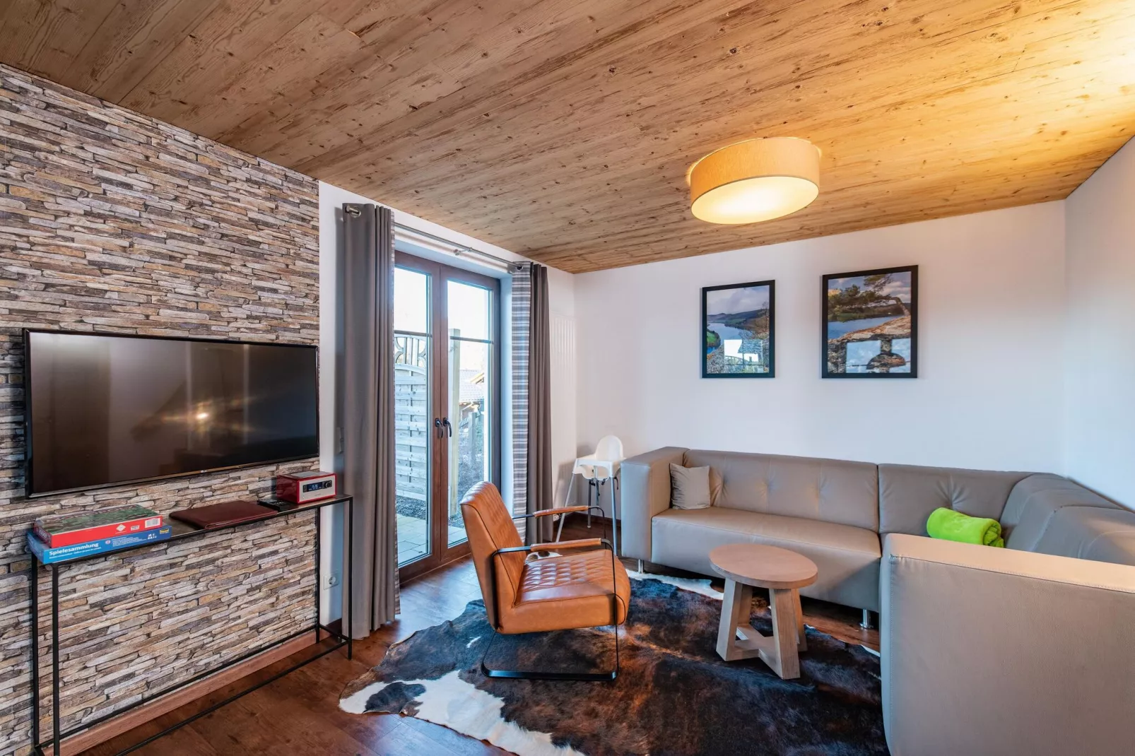 Premiumchalet bis 2 Pers-Woonkamer