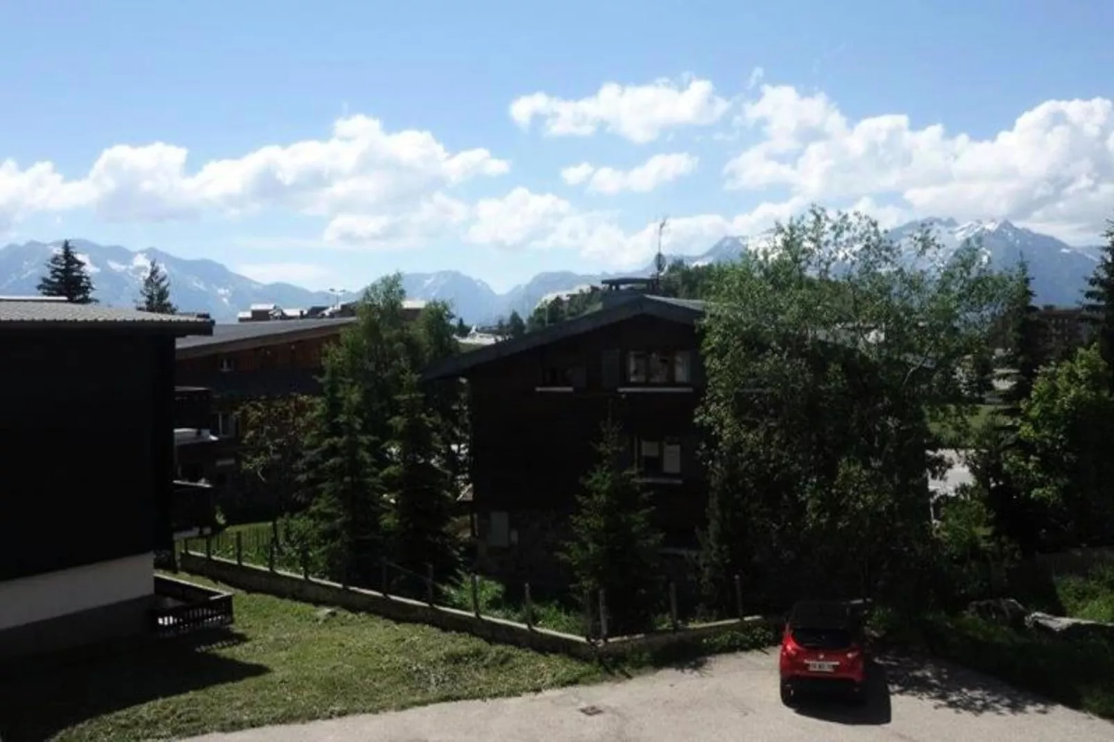 Résidence Kandahar-Uitzicht zomer