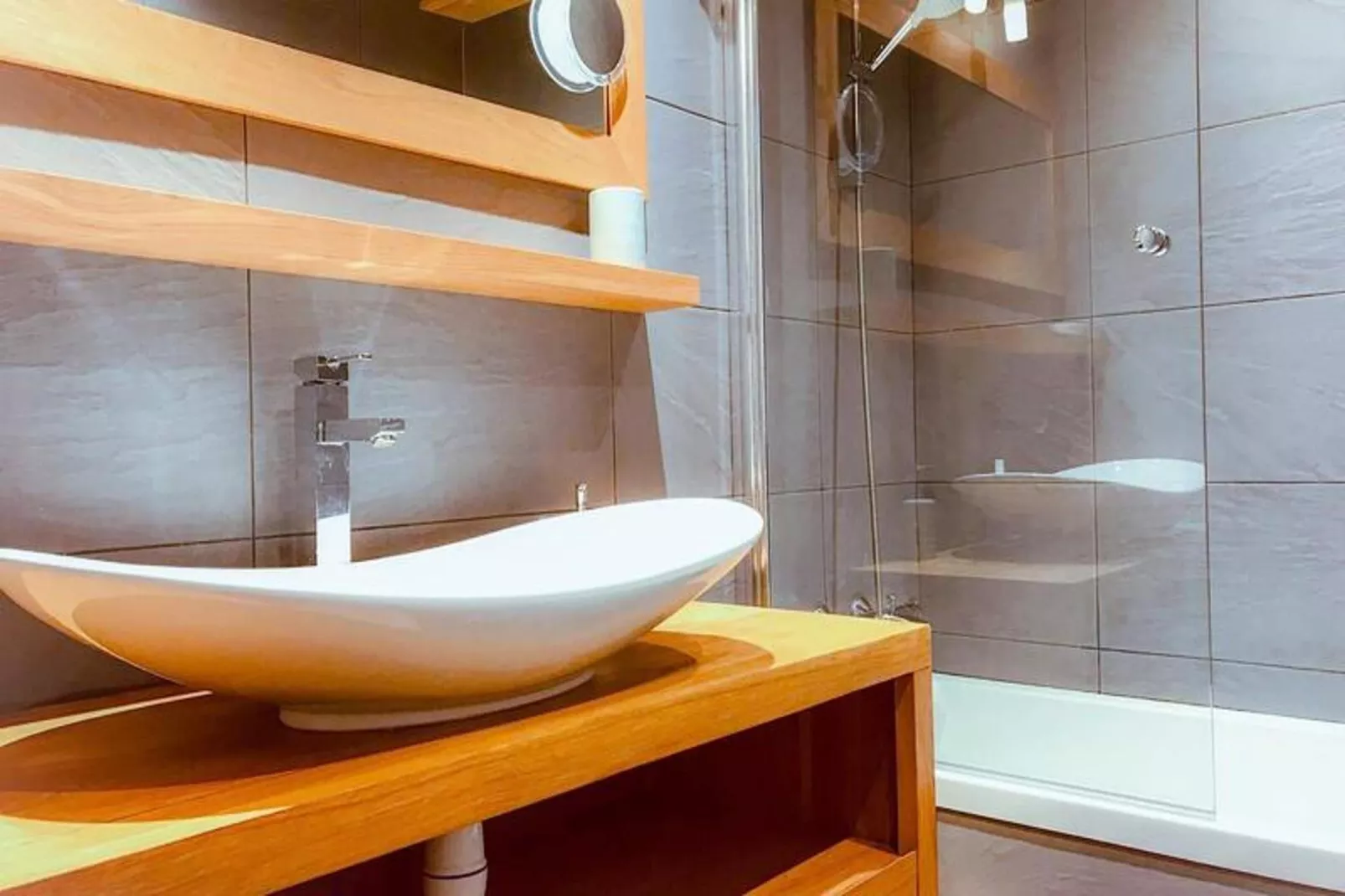 Résidence Bleuets-Badkamer