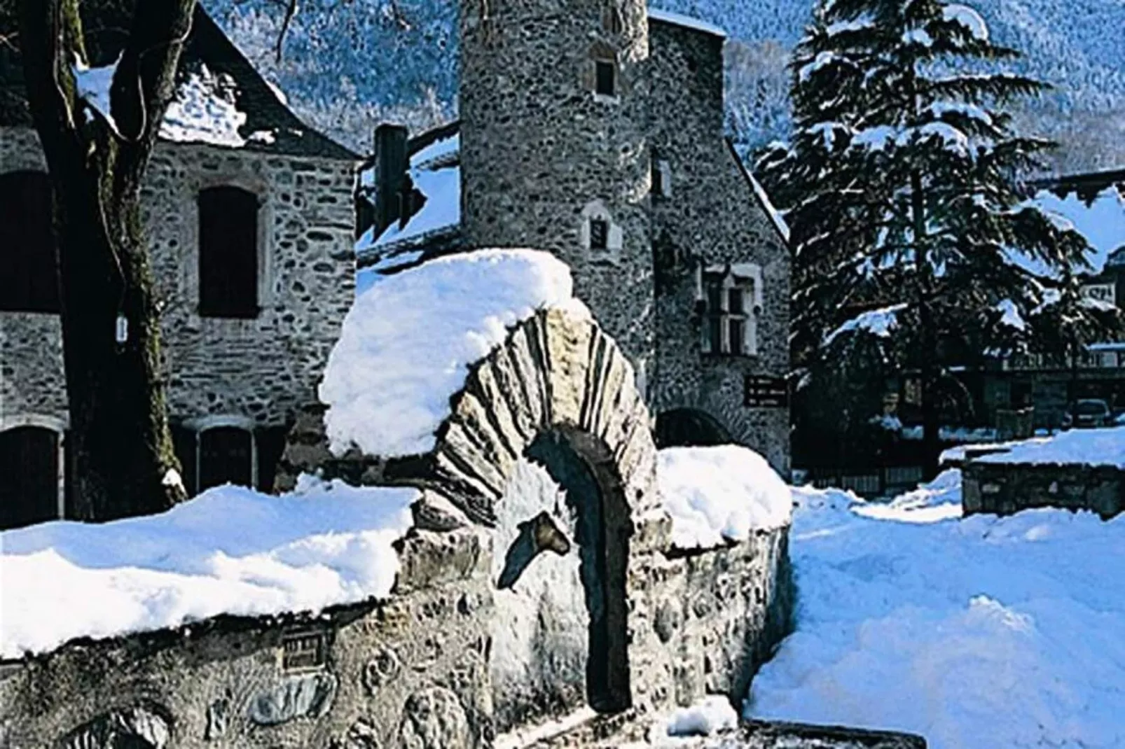 Résidence Ardoune-Uitzicht winter