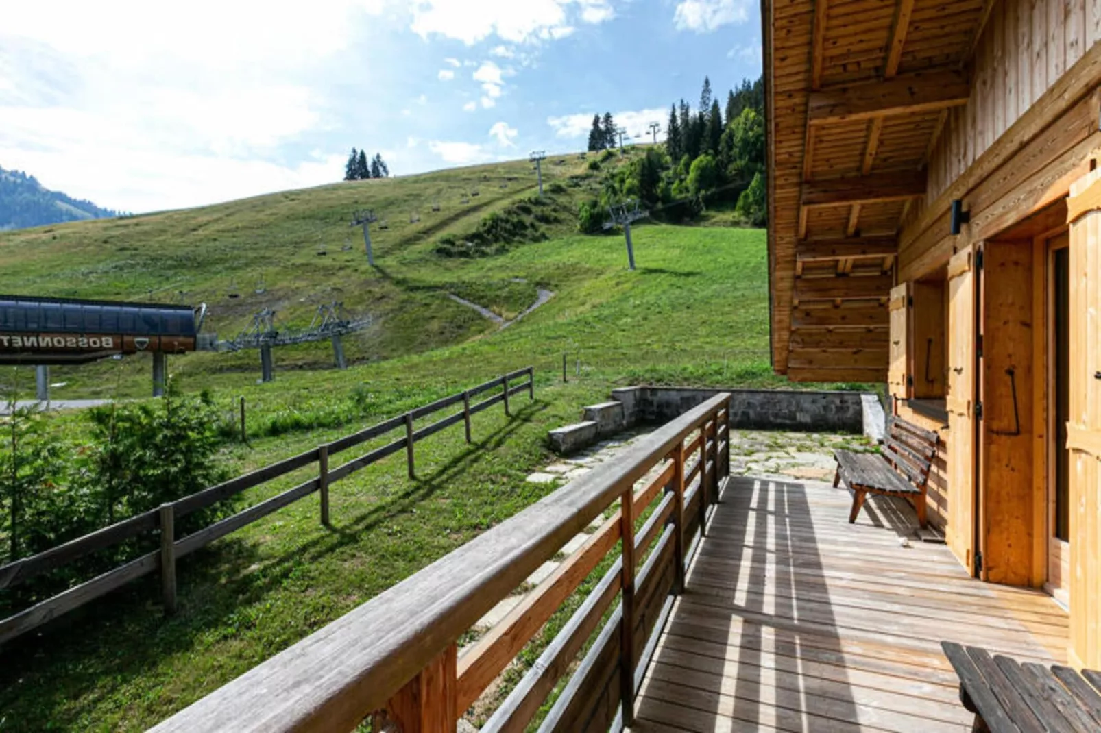 Chalet Mouflon-Terrasbalkon