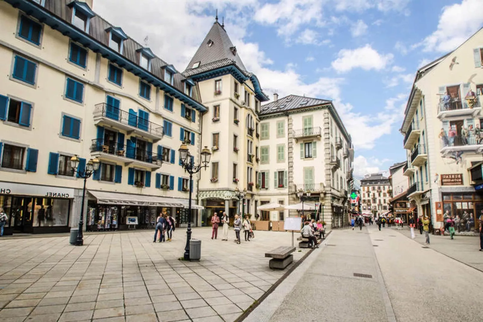 Résidence Pavilon-Gebieden zomer 1km