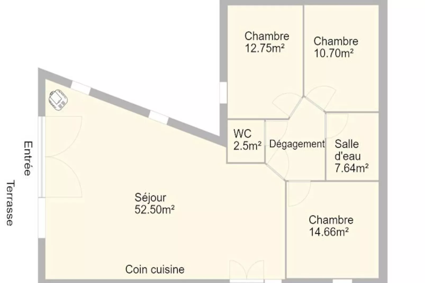 Gîte de France Gîte la bergerie 5/6 personnes 3 épis-Image-tags.