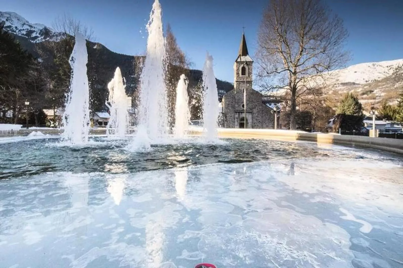 Résidence Grand Pre  D-Gebied winter 1km